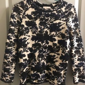Floral sweater